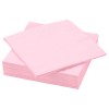 Салфетка бумажная, светло-розовый