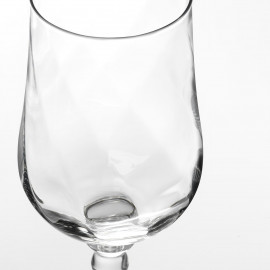 Бокал для вина, прозрачное стекло