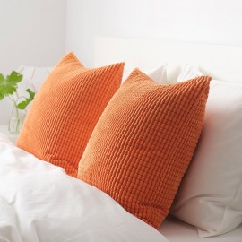 Чехол на подушку, оранжевый