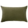 Чехол на подушку, оливково-зеленый