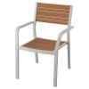 Садовое кресло, светло-серый/светло-коричневый