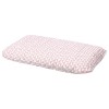 Подушка, розовый/треугольник