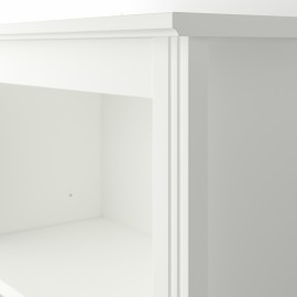 Высокий шкаф с дверцей, белый