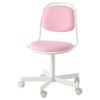 Детский стул д/письменного стола, белый/Висле розовый